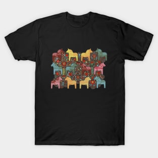 Cheerful Dala Horse T-Shirt